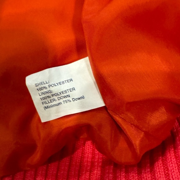 Gap Puffer Snap Button Vest Barbie Hot Pink Y2K - Picture 7 of 7